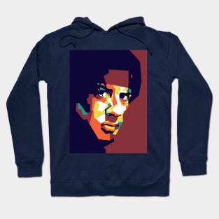 Rambo On WPAP Art Hoodie